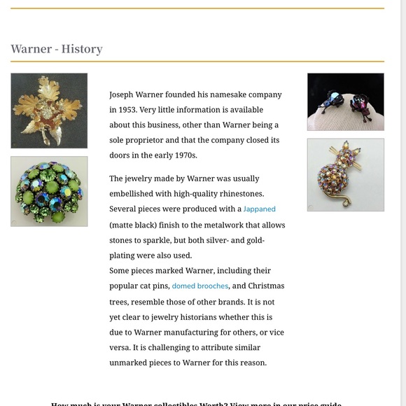 Vintage WARNER Kitty Brooch. - Picture 10 of 10